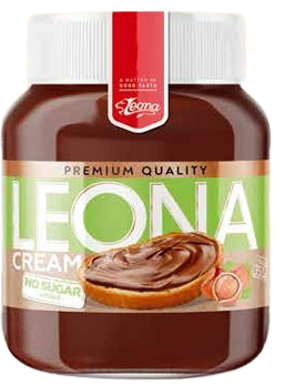 Leona cream premium no add. sugar 350g.